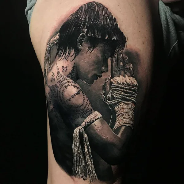 Author's Style tattoo by Chris Mata'afa