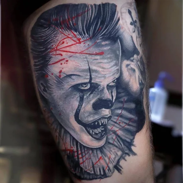 Авторская tattoo by Michael Cloutier in Québec