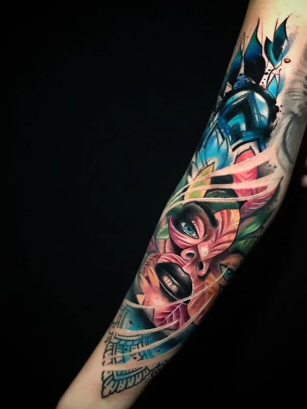Author's Style tattoo by Tom Petucco in London