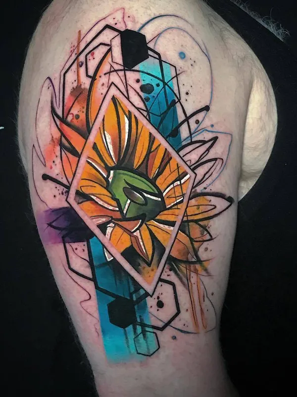 Author's Style tattoo by Tom Petucco in London