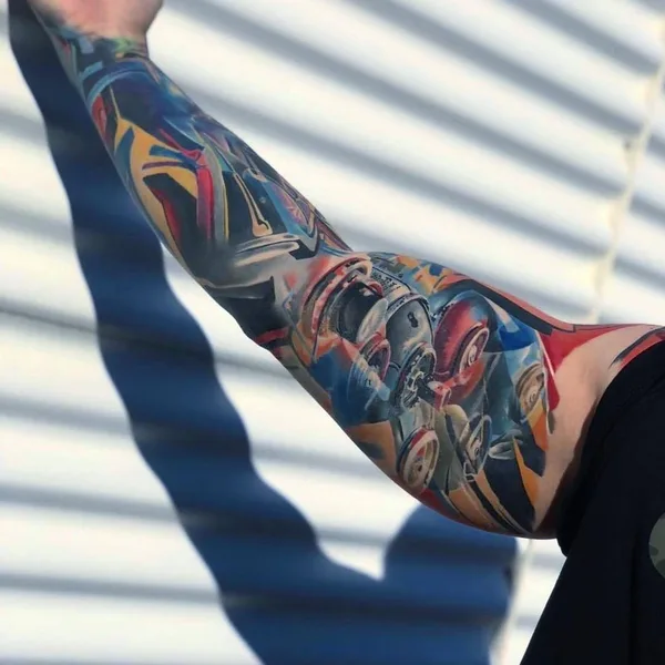 Author's Style tattoo by Igor Mitrenga in Praha
