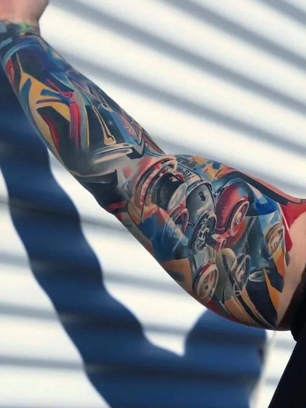 Author's Style tattoo by Igor Mitrenga in Praha