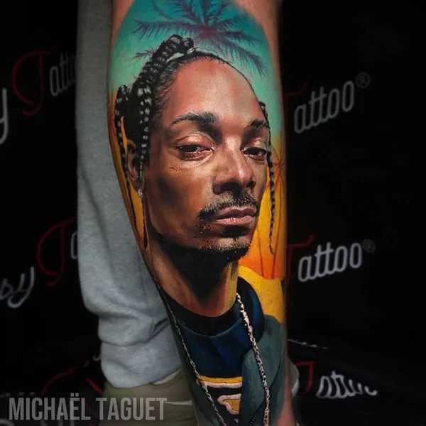 Авторская tattoo by Michael Taguet in Saint-Chamond