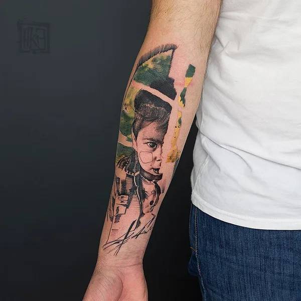Author's Style tattoo by Artem Korobov in Tel Aviv - Jaffa