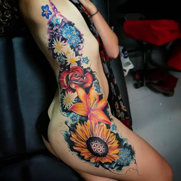Author's Style tattoo by Tom Petucco in London