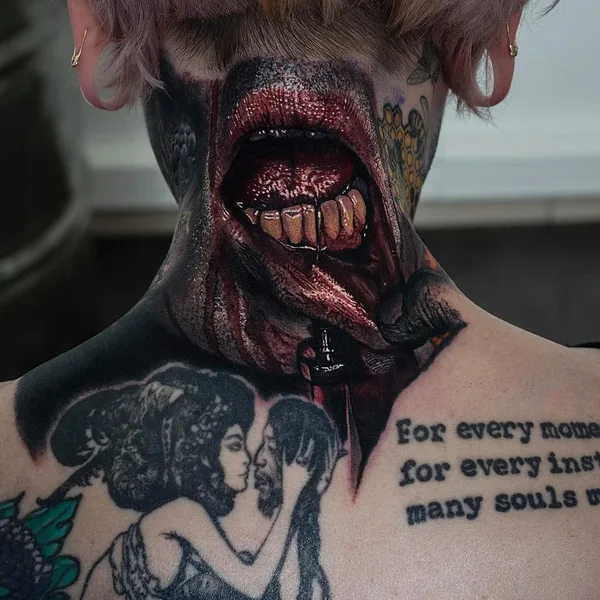 Realism tattoo by Sandry Riffard in Le Puy-en-Velay