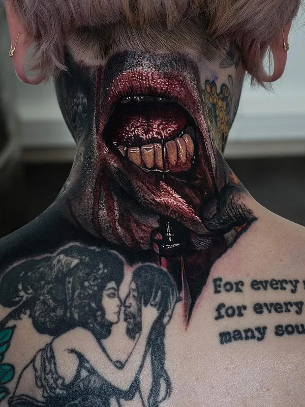 Realism tattoo by Sandry Riffard in Le Puy-en-Velay