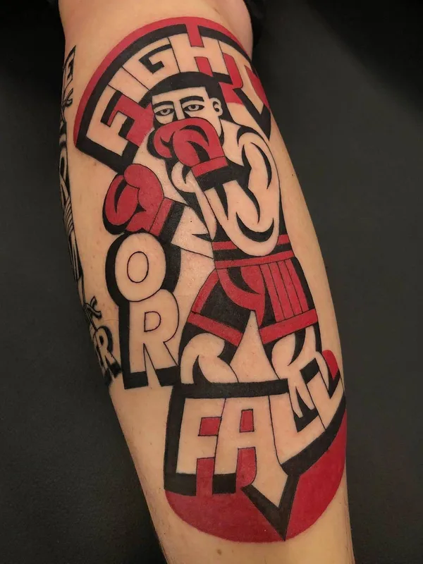 color graphic tattoo on forearm #26821 | Tattoo Artist Luxiano 31