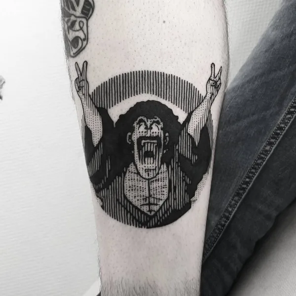 Author's Style tattoo by Marco Bordi in Roma