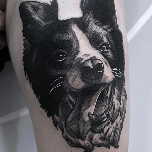 Surrealism tattoo by Maurycy Szymczak in Łódź