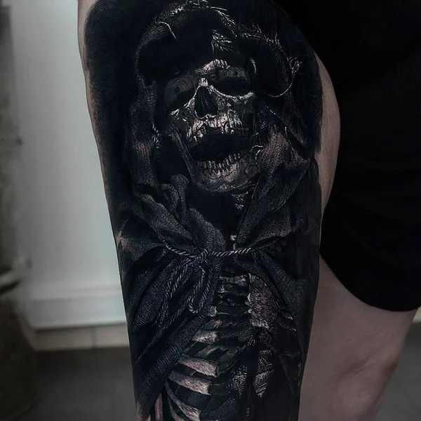 Realism tattoo by Sandry Riffard in Le Puy-en-Velay
