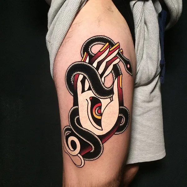 Author's Style tattoo by David SZ in Bratislava
