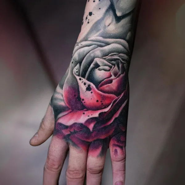 Авторская tattoo by Michael Cloutier in Québec