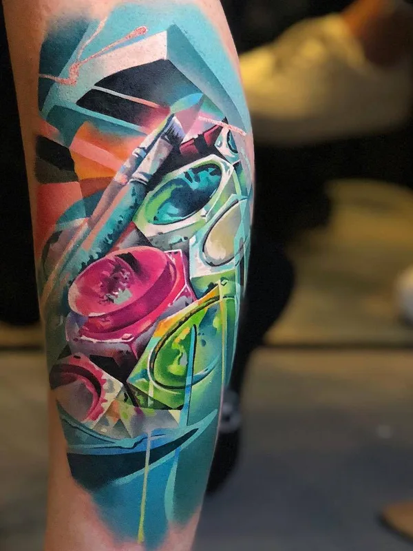 Author's Style tattoo by Igor Mitrenga in Praha