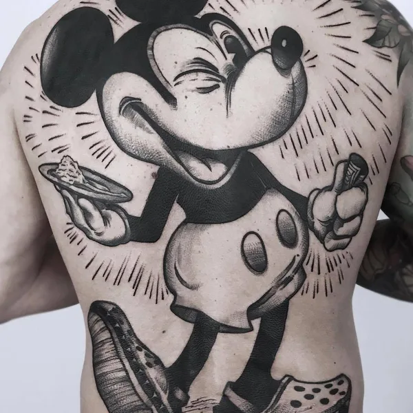 Surrealism tattoo by Maurycy Szymczak in Łódź