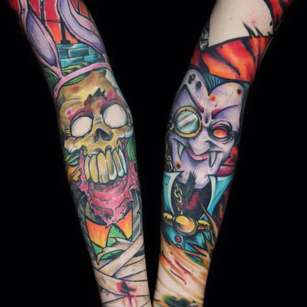 Author's Style tattoo by Davee Blows