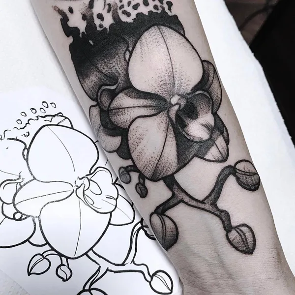 Surrealism tattoo by Maurycy Szymczak in Łódź