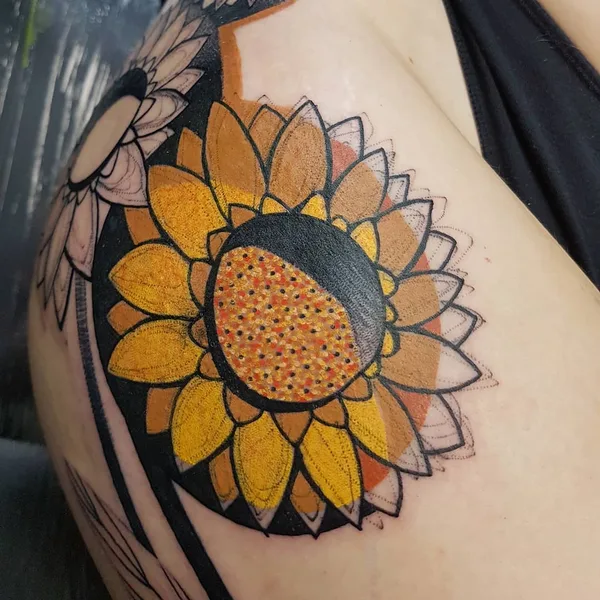 Author's Style tattoo by Mike Kyrtatas in Athina