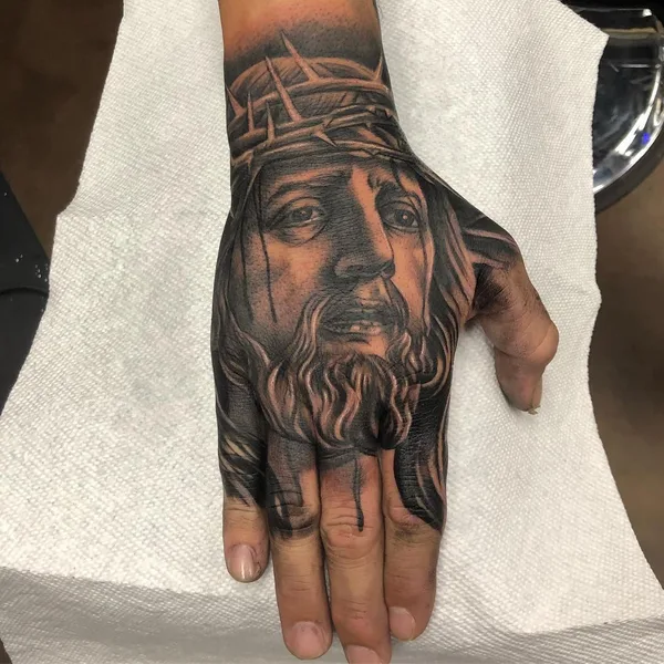Portrait tattoo by Brian Gonzales