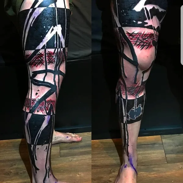 Author's Style tattoo by Yonah Krank in Gent