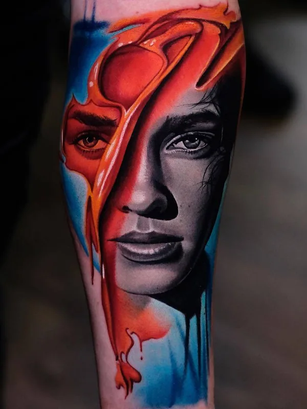 Author's Style tattoo by Volkan Demirci in London