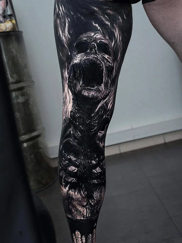 Realism tattoo by Sandry Riffard in Le Puy-en-Velay