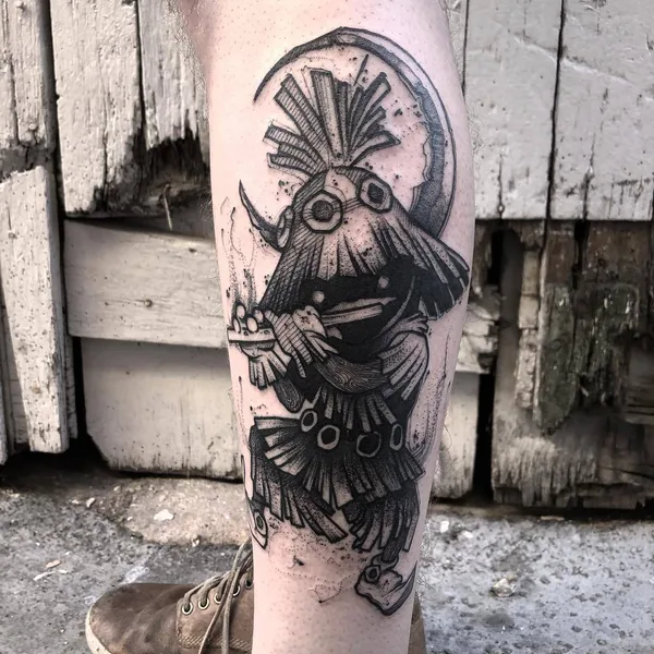 Авторская tattoo by Kévin Plane in Aix-en-Provence