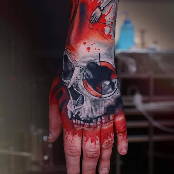 Авторская tattoo by Michael Cloutier in Québec