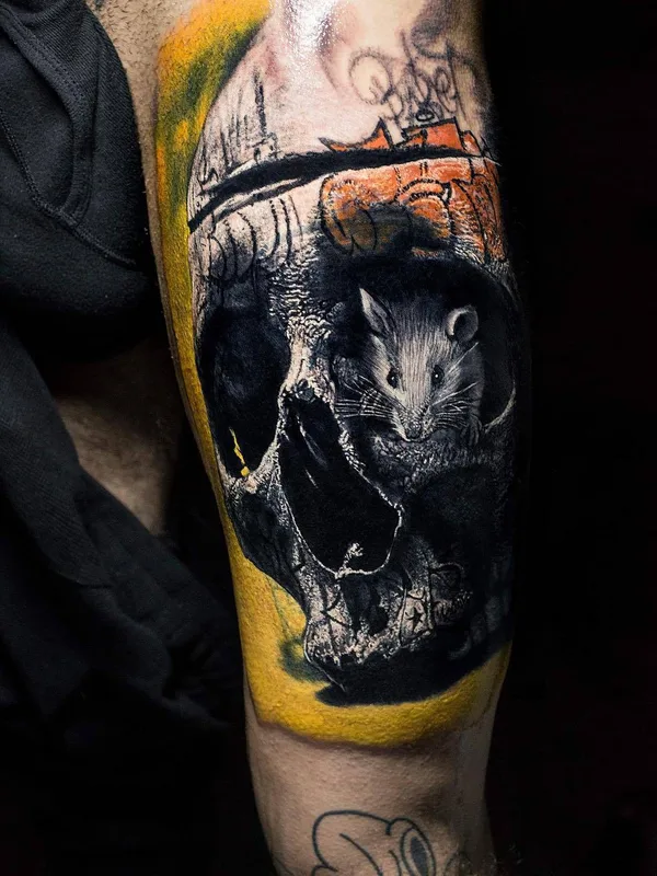 Realism tattoo by Sandry Riffard in Le Puy-en-Velay