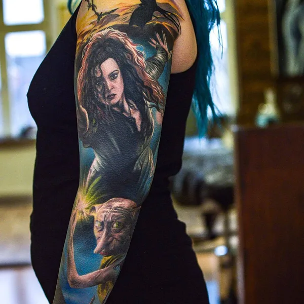 Author's Style tattoo by Martin Sjöberg in Ulricehamn