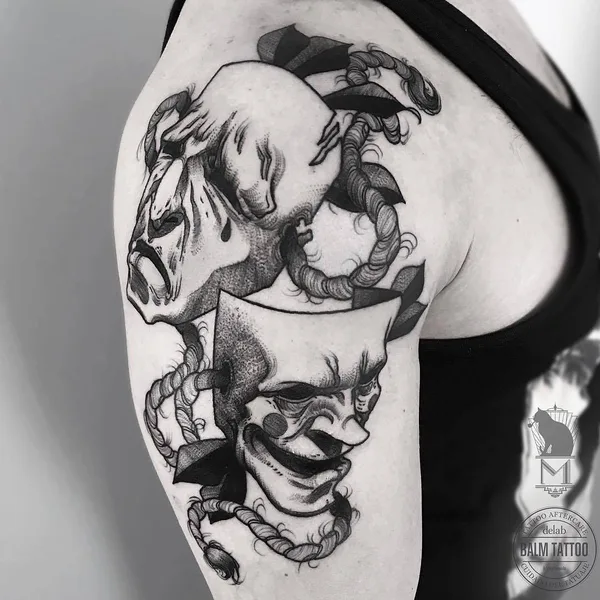 Surrealism tattoo by Maurycy Szymczak in Łódź