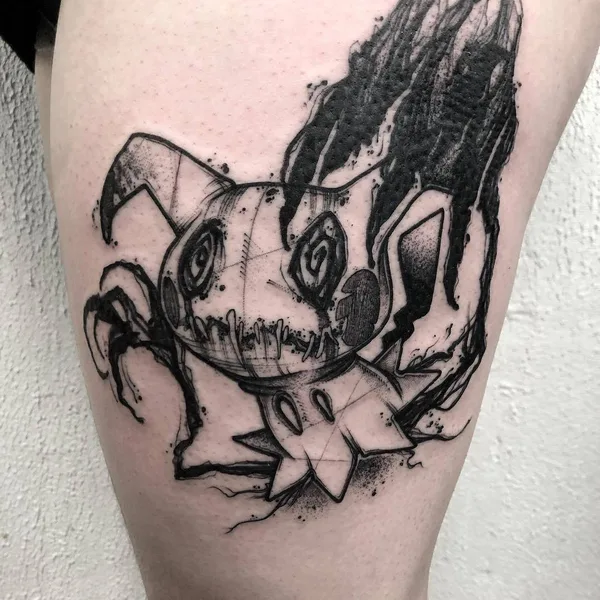Авторская tattoo by Kévin Plane in Aix-en-Provence
