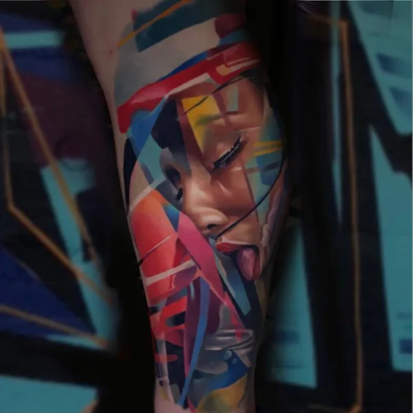 Author's Style tattoo by Igor Mitrenga in Praha
