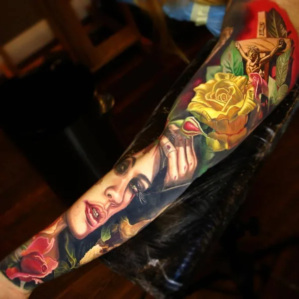 Author's Style tattoo by Nikko Hurtado in Hesperia