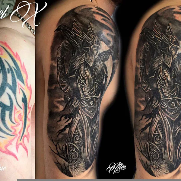 Реализм tattoo by Владимир Steel X in Москва