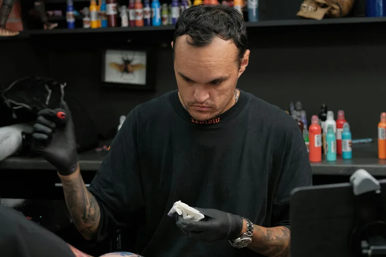 Tattoo artist Timur Rumit, Blackout Tattoo Collective