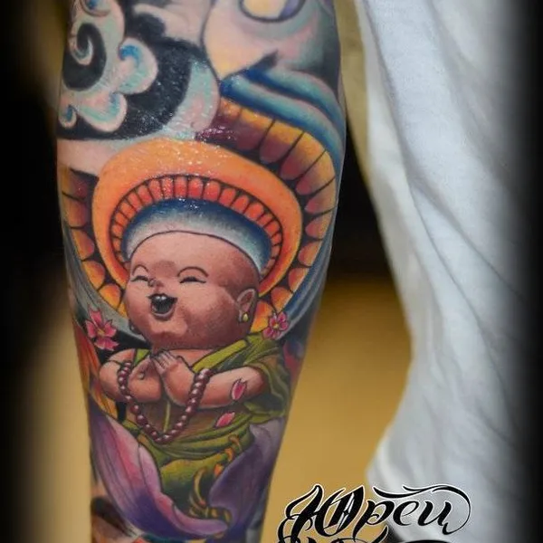 Японская tattoo by Юрец Удалец in Москва