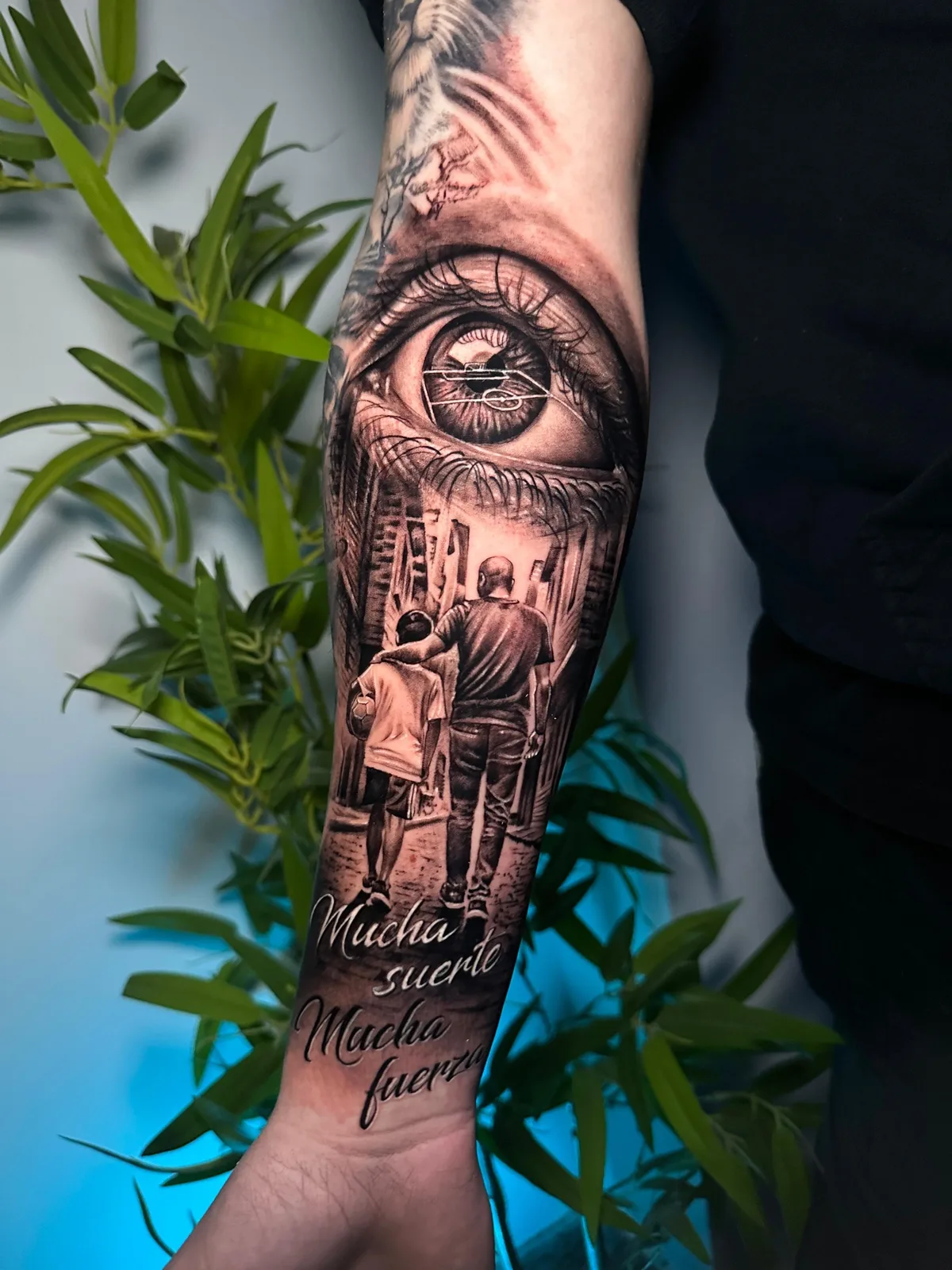  Realistic tattoo by Efren