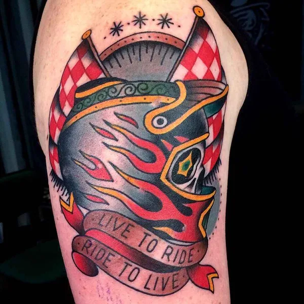 Old School tattoo by Алексей Тол in Moscow