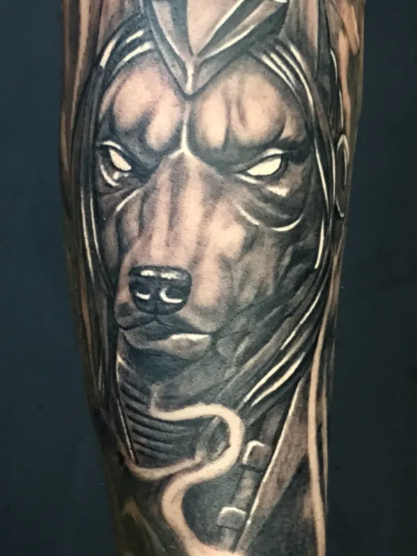 black and grey black and grey татуировка на forearm #75676 | Тату мастер ERIC M.