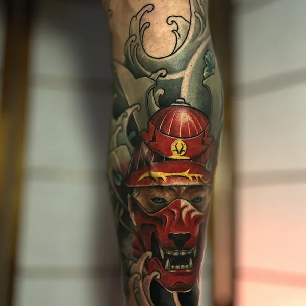 Lettering tattoo by Леон, студия L-Tattoo in Могилев