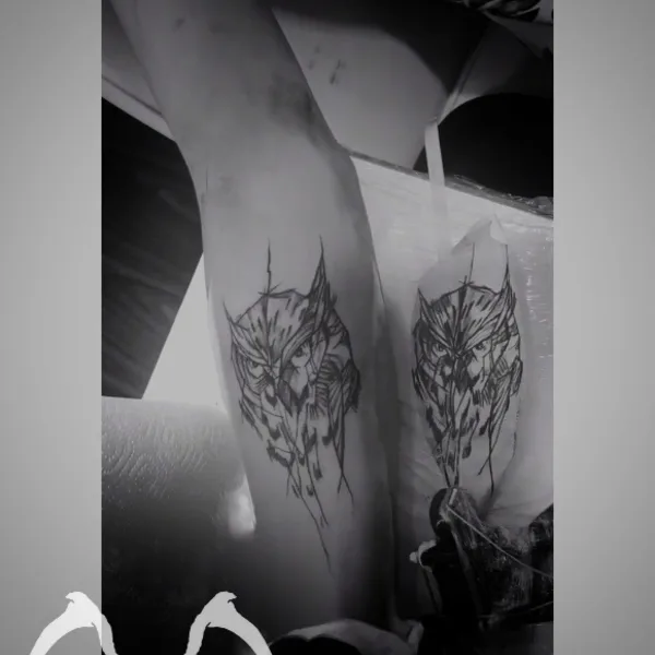 bioorganic tattoo by Тату маэстро ревер  in Ташкент