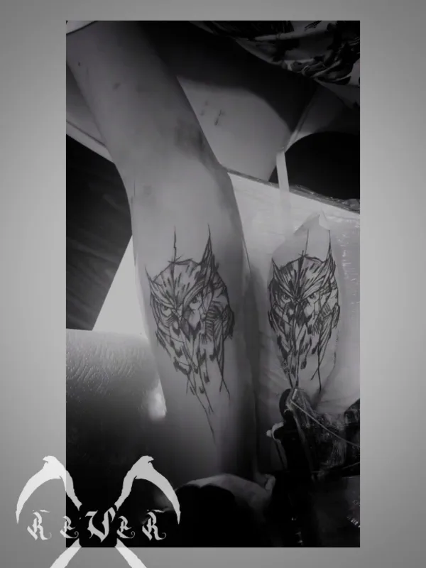 black and grey sketch tattoo on forearm #75683 | Tattoo Artist Тату маэстро ревер