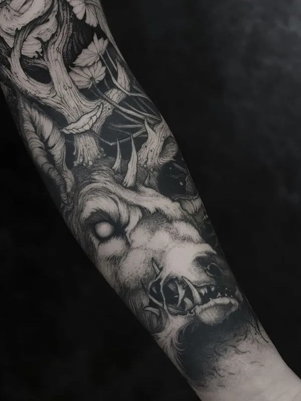 Author's Style tattoo by Piotr Bemben in Kraków