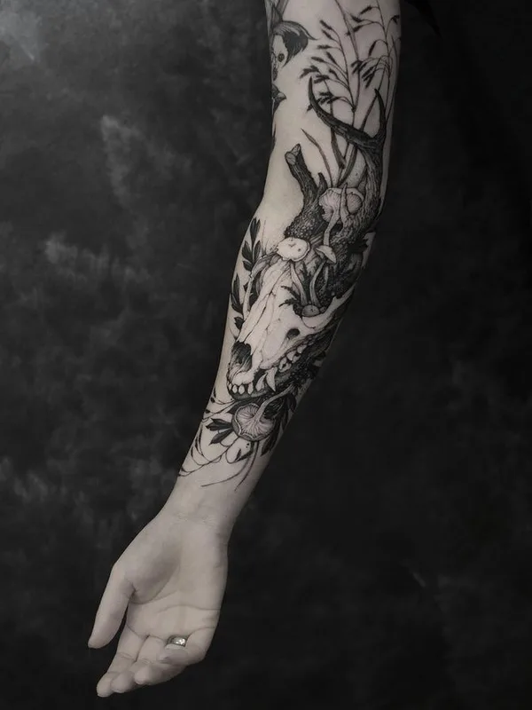 Author's Style tattoo by Piotr Bemben in Kraków