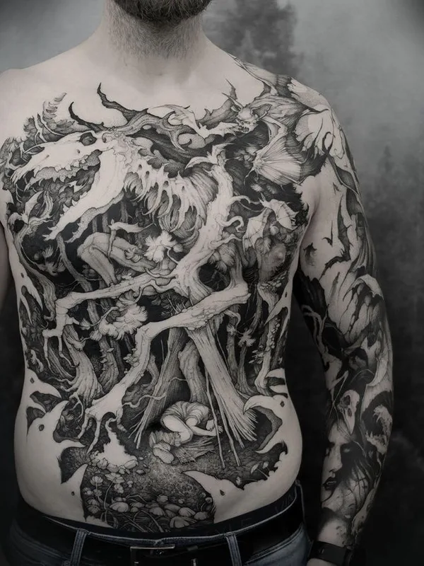 Author's Style tattoo by Piotr Bemben in Kraków