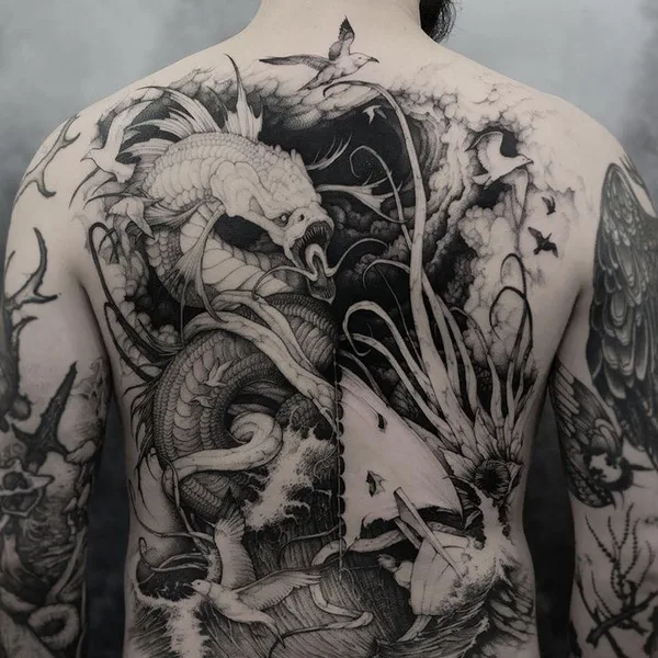 Авторская tattoo by Piotr Bemben in Kraków