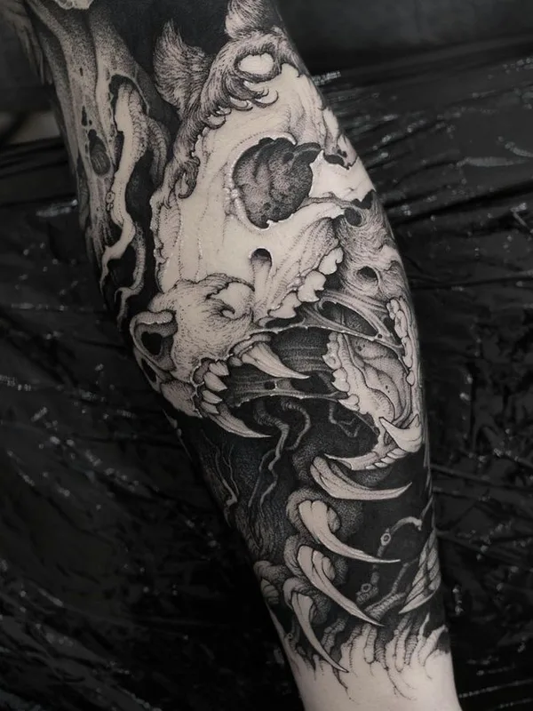 Author's Style tattoo by Piotr Bemben in Kraków
