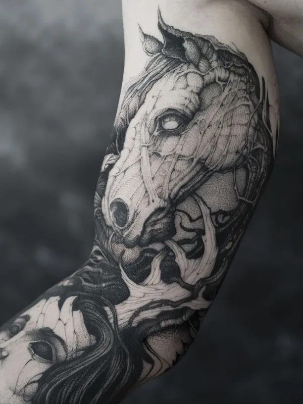 Author's Style tattoo by Piotr Bemben in Kraków