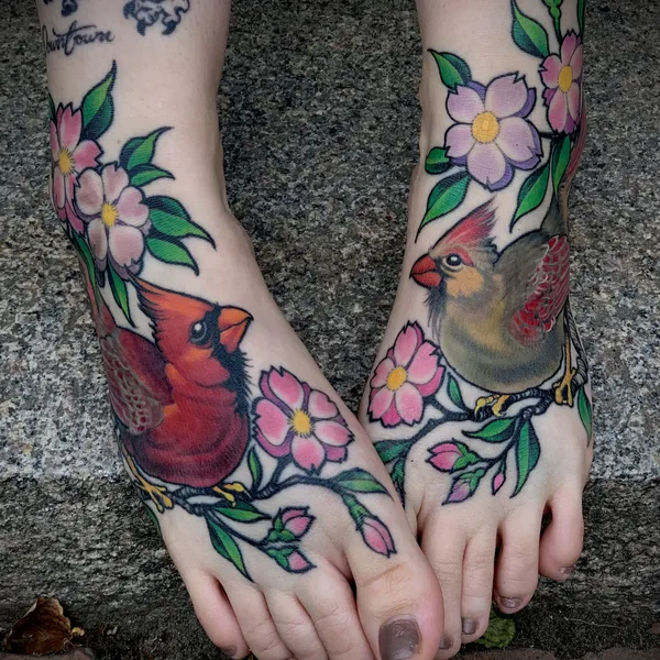 Авторская tattoo by Peter Lagergren